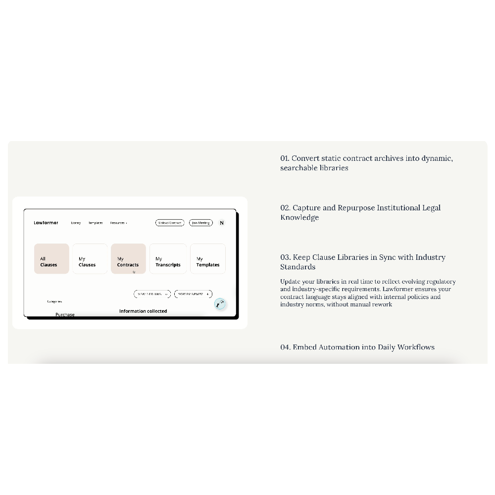 Lawformer – AI Legal & Contract Management Tool