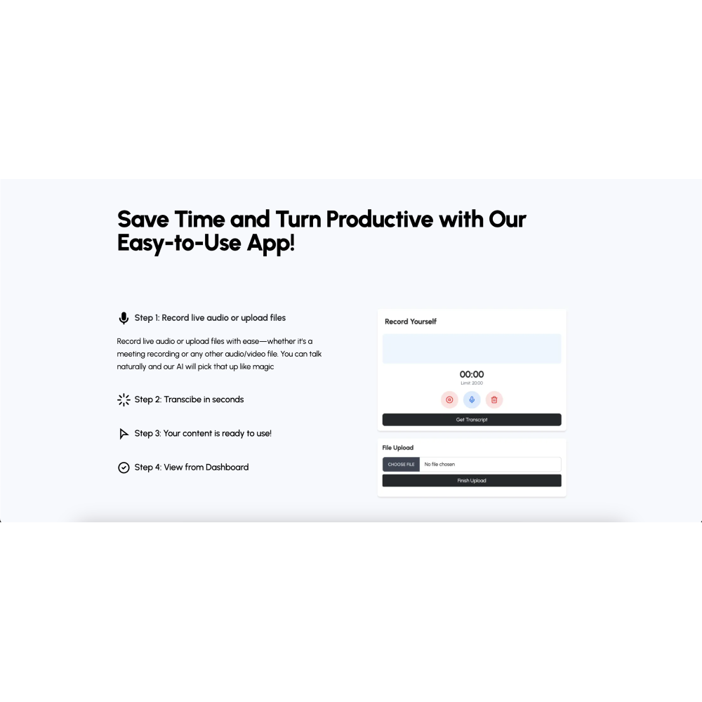 NoteGen – AI Note‑Taking & Voice‑to‑Content Tool