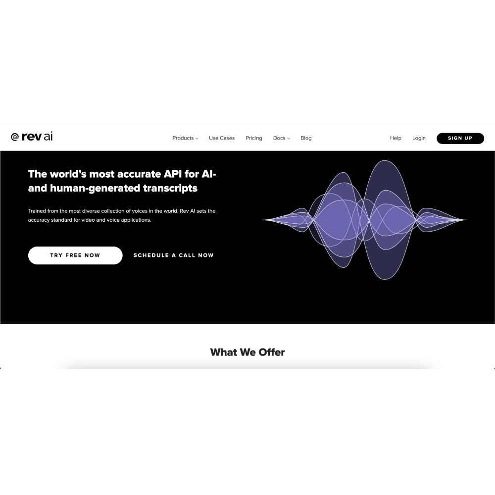 Rev AI – AI Transcription & Speech-to-Text Platform