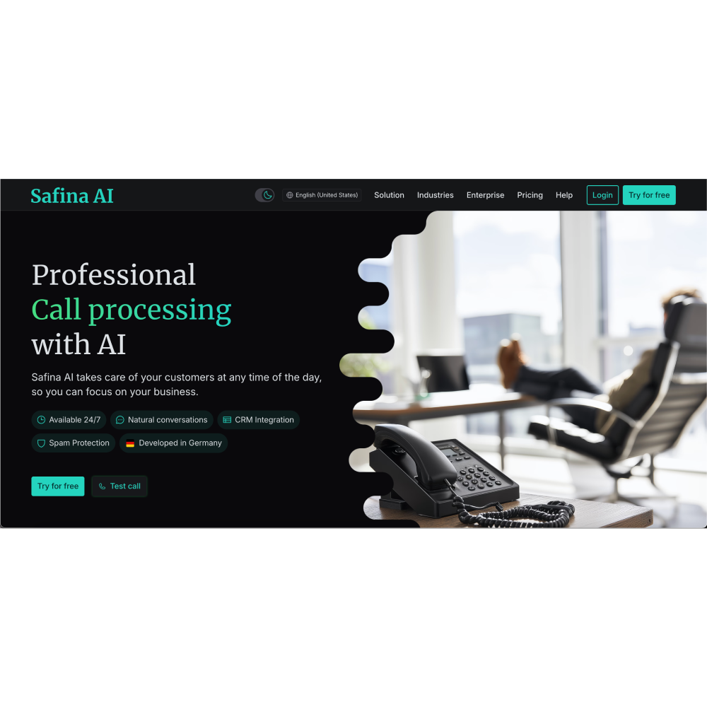 Safina AI – AI Phone Assistant & Call Management Tool