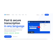Scribewave – AI Speech-to-Text & Transcription Tool