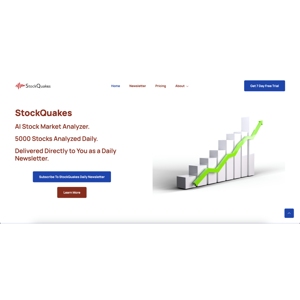 StockQuakes – AI-Powered Stock Market Analysis
