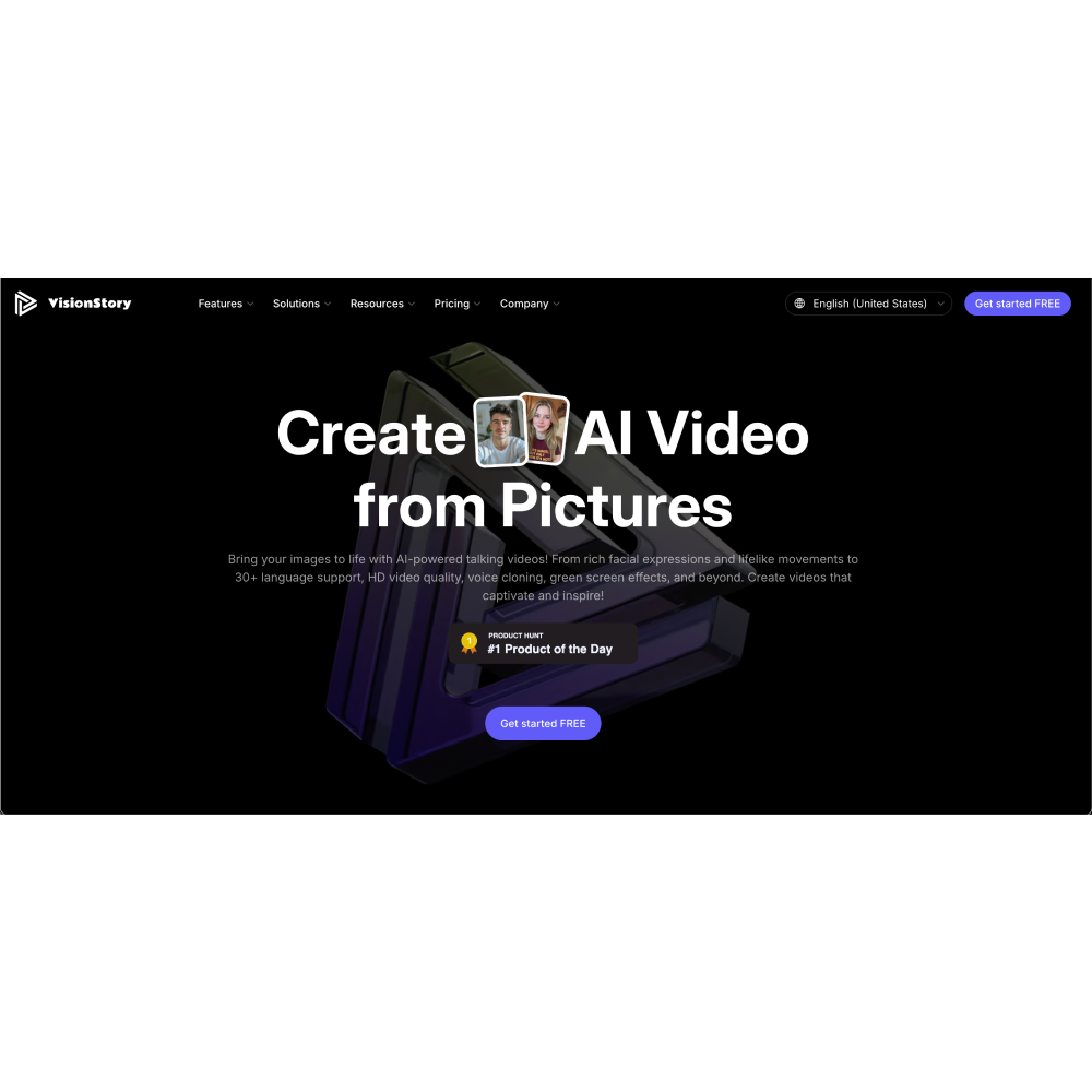 VisionStory AI – Create Talking Avatars & AI Videos