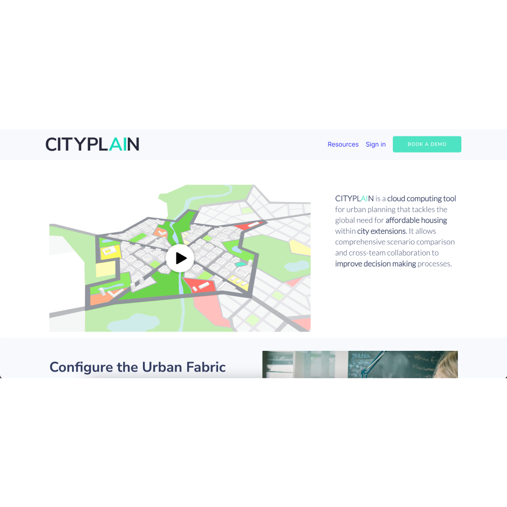 CityPlain – AI-Powered Urban Planning Tool