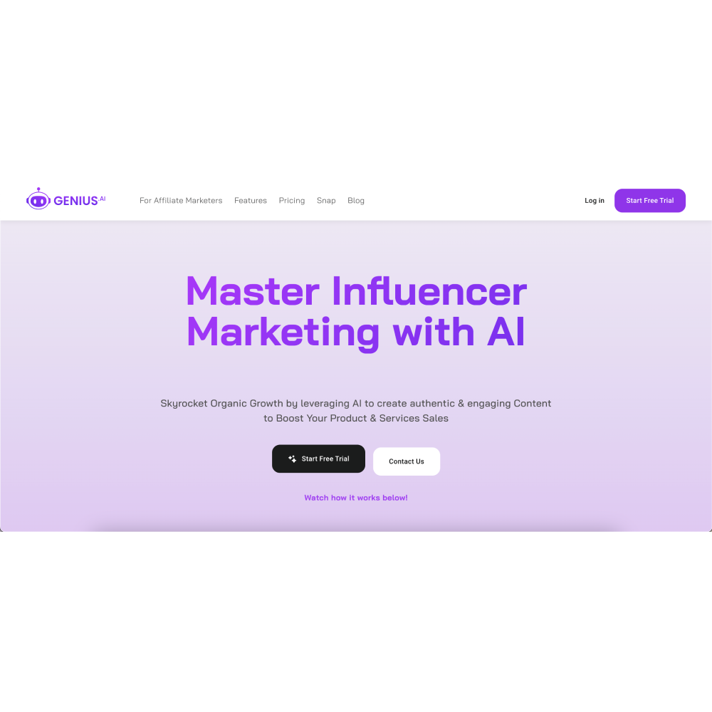 Genius AI – AI-Powered Social Media & Marketing Automation