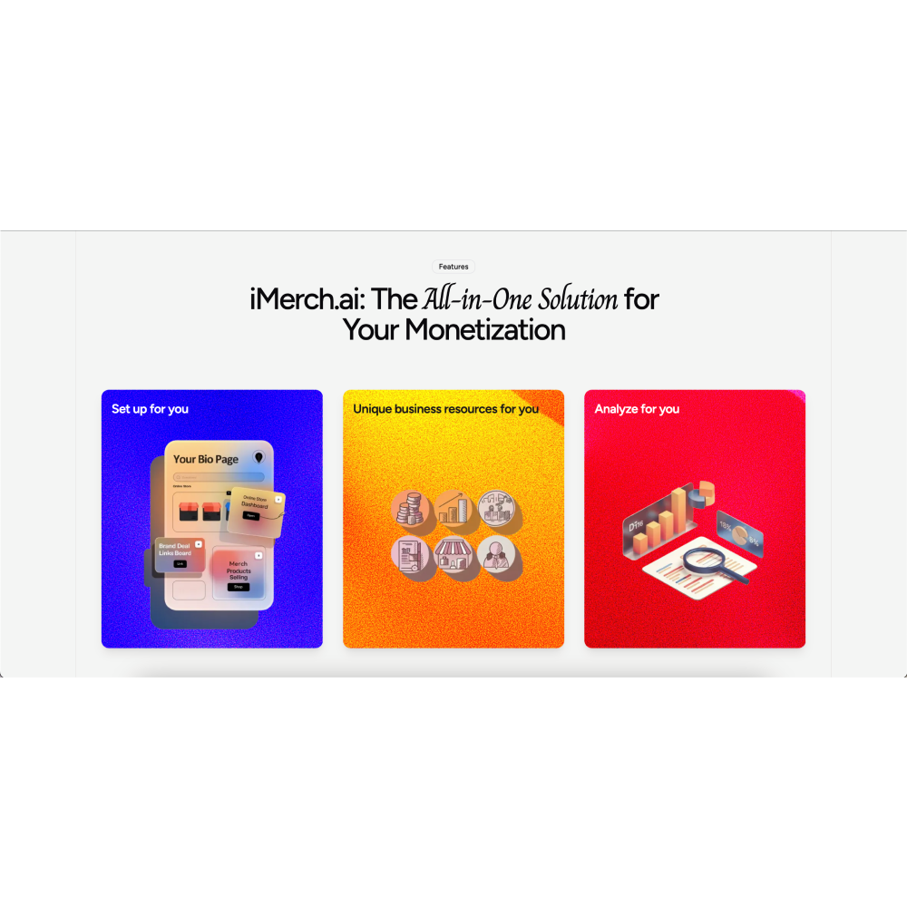 iMerch – AI-Powered Creator Monetization & E-Commerce Platform