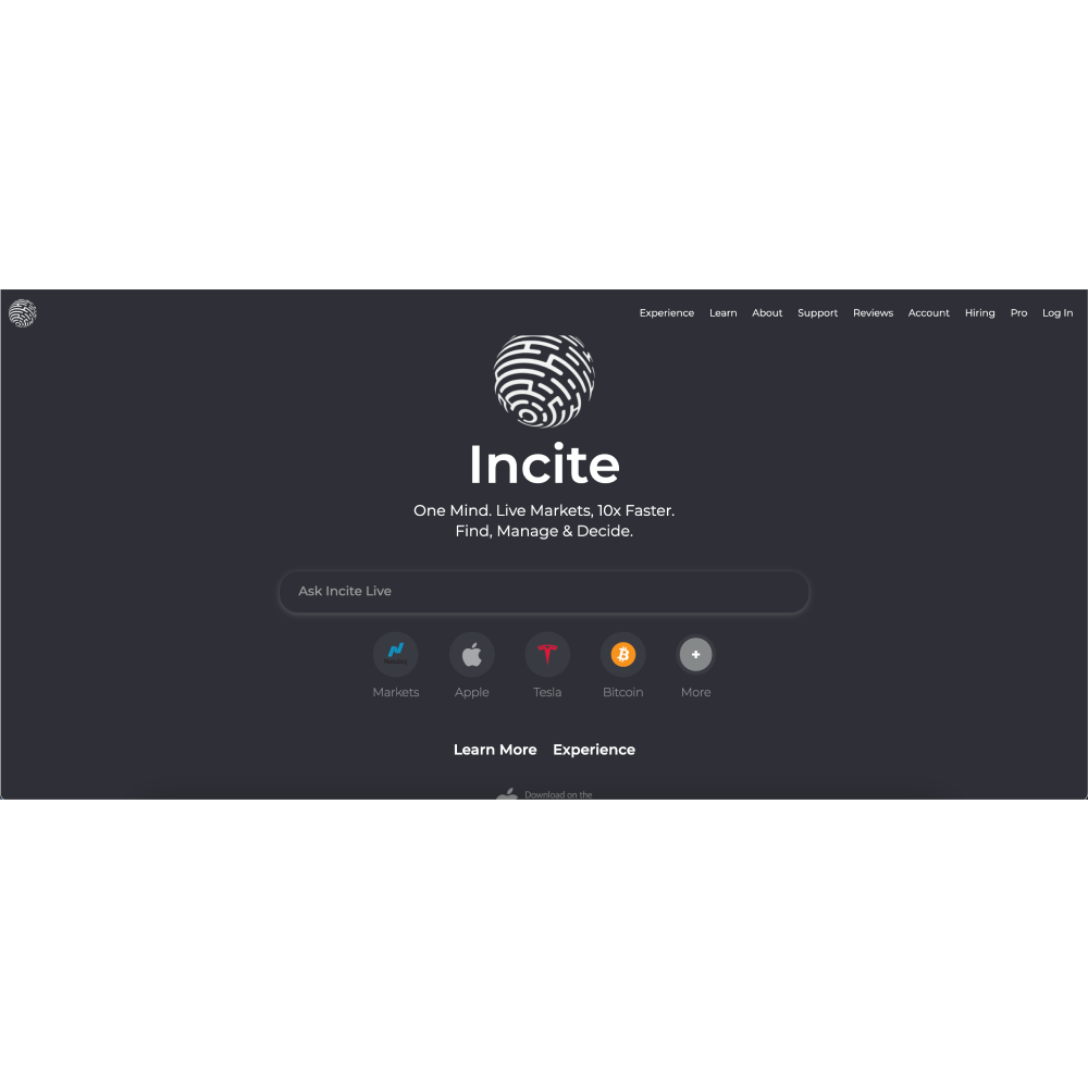 Incite AI – AI-Powered Market Analysis & Investment Intelligence
