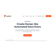 Lazybird – AI Voiceover & Text-to-Speech Tool