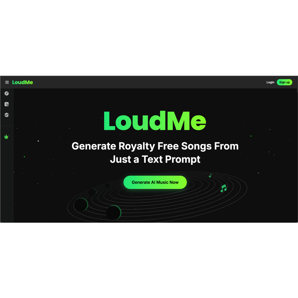 LoudMe – AI Music Generator for Custom Songs