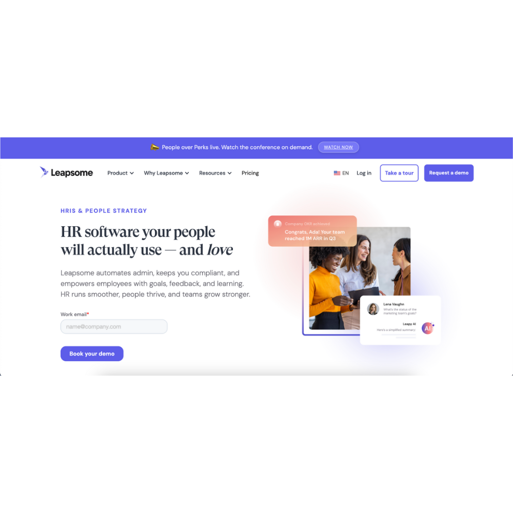 Leapsome – AI-Powered HR and People Management Platform