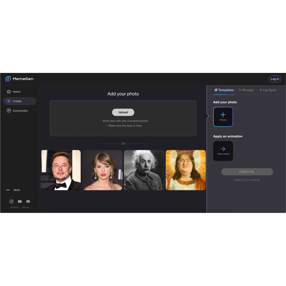 MemeGen AI – AI-Powered Meme Generator for Photos & GIFs