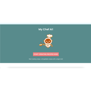 My Chef AI – Smart Recipe Generator & Meal Planner