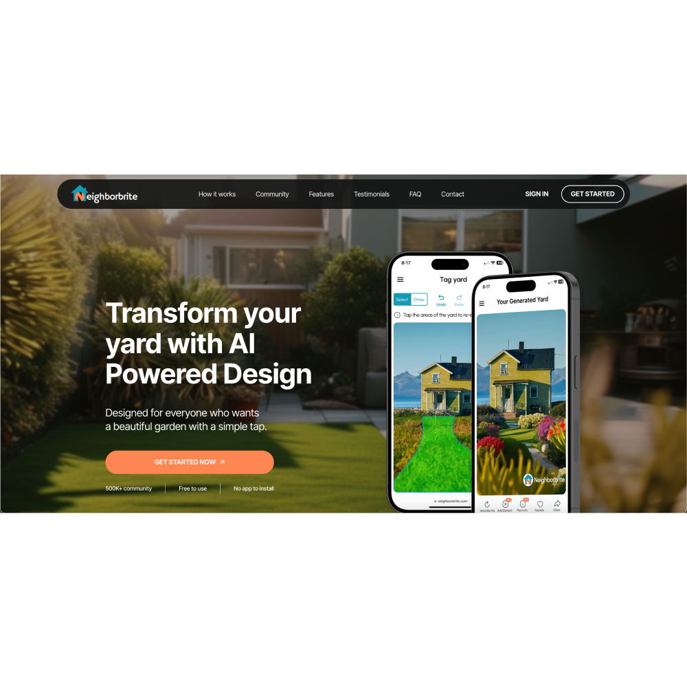 Neighborbrite – AI Landscape Design Tool for Stunning Outdoor Spaces