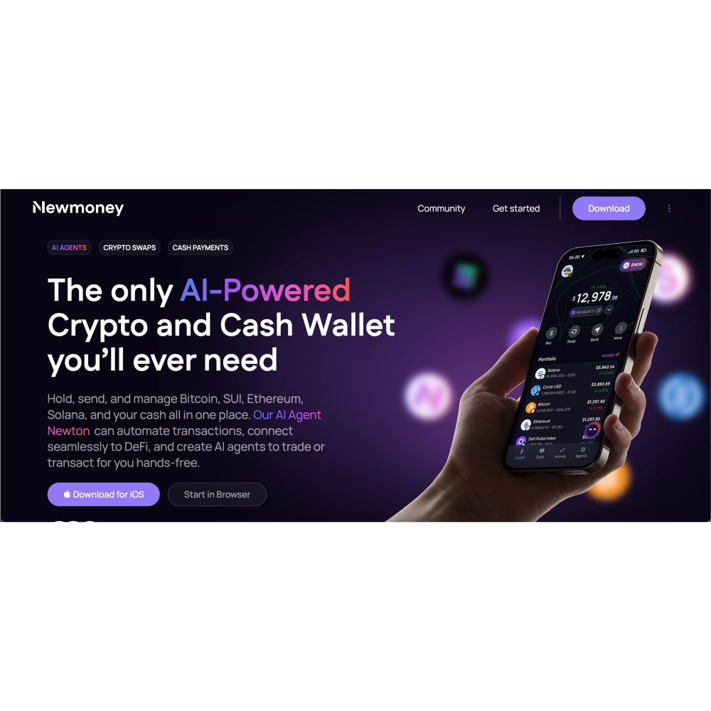 Newmoney.AI – AI-Powered Digital Wallet & Financial Platform