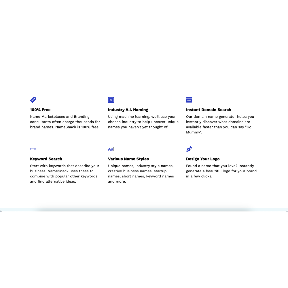 NameSnack – AI-Powered Business & Brand Name Generator