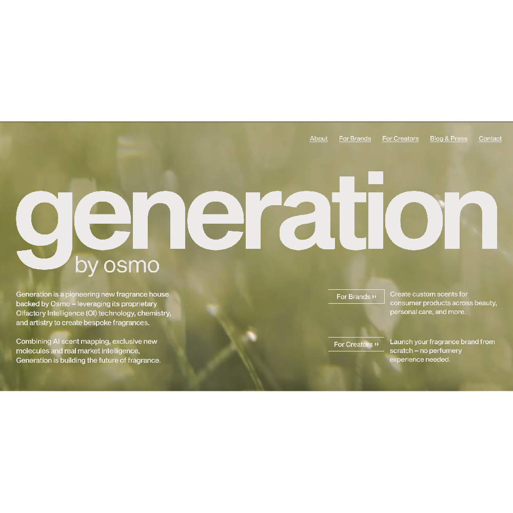 Osmo – AI-Powered Olfactory Intelligence Platform