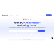 Scrumball – AI-Powered Influencer Marketing Platform