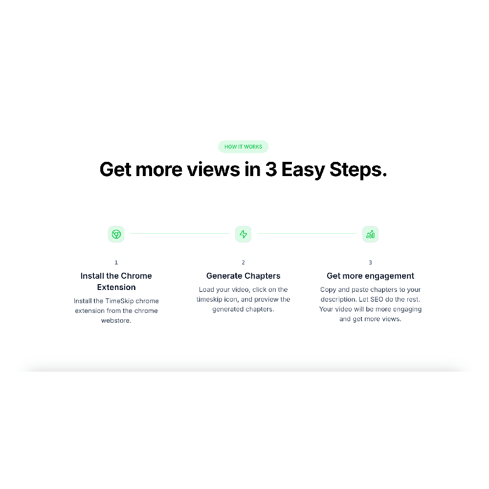 TimeSkip AI – AI Video Chapter & SEO Optimization Tool