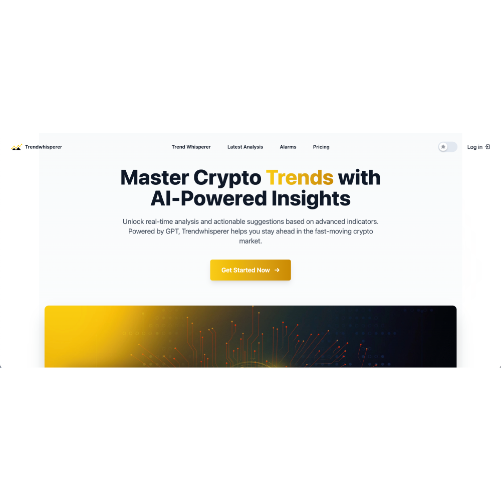 TrendWhisperer – AI-Powered Crypto Trend Analysis & Market Insights