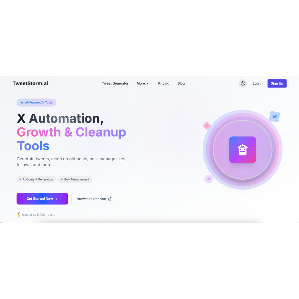 TweetStorm AI – AI-Powered Twitter Content Creation & Management